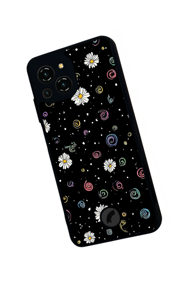 Reeder S23 Pro Max Uyumlu Floral Tasarımlı Glossy Premium Kılıf