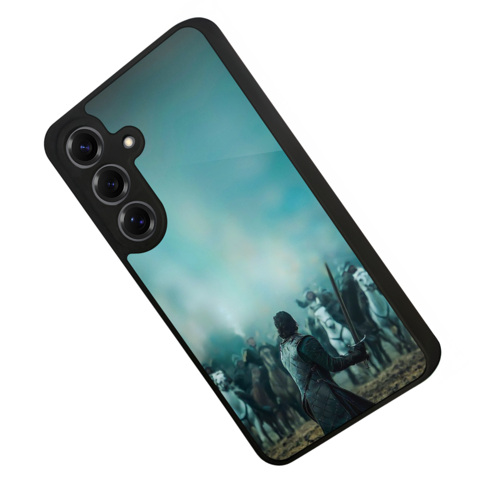 Samsung Galaxy S25 Uyumlu GameOfThrones Tasarımlı Glossy Premium Kılıf