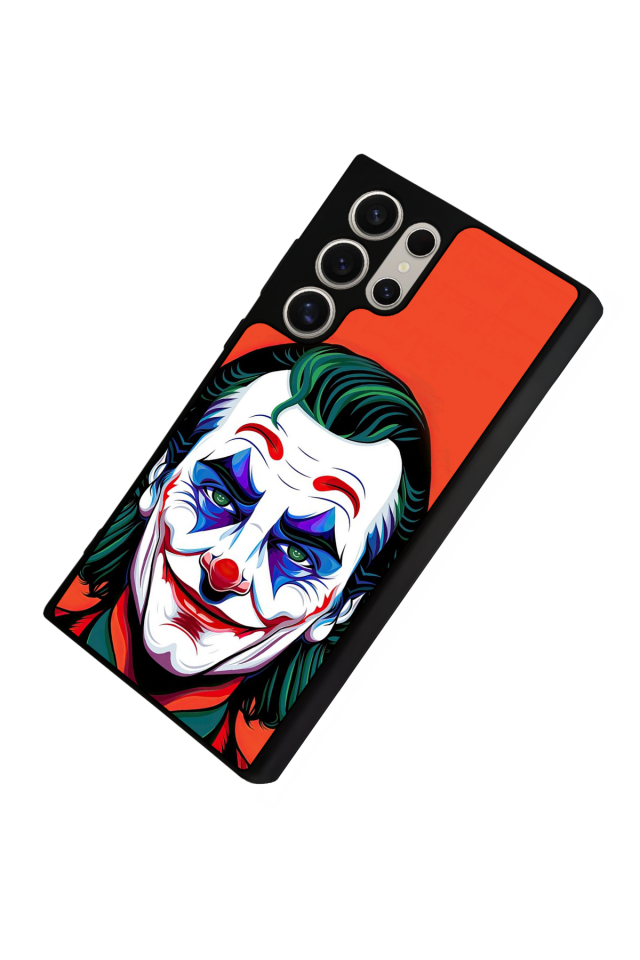 Samsung Galaxy S22 Ultra Uyumlu Joker Tasarımlı Glossy Premium Kılıf