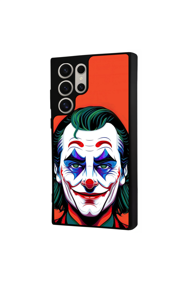 Samsung Galaxy S22 Ultra Uyumlu Joker Tasarımlı Glossy Premium Kılıf