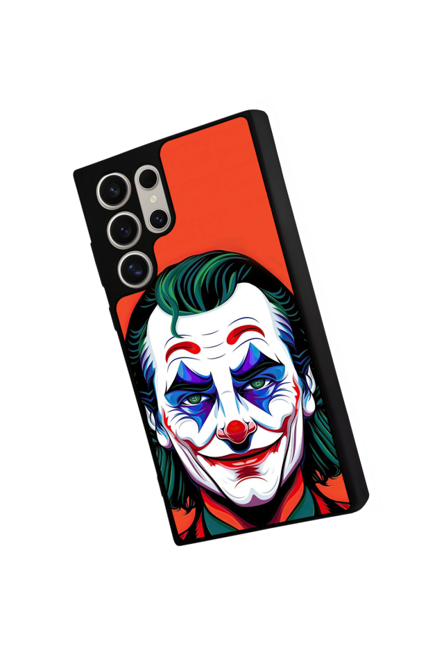 Samsung Galaxy S22 Ultra Uyumlu Joker Tasarımlı Glossy Premium Kılıf