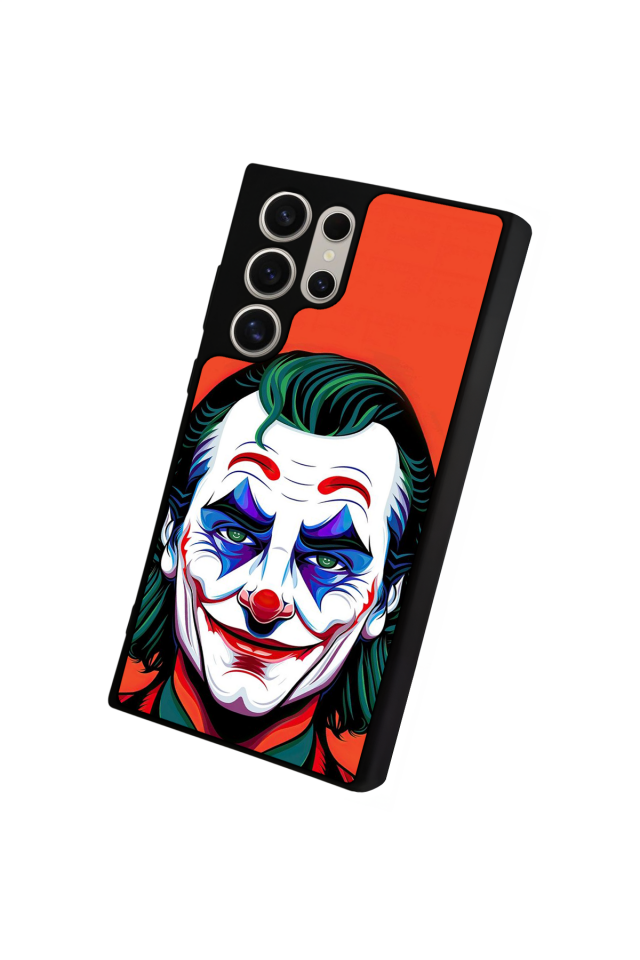Samsung Galaxy S22 Ultra Uyumlu Joker Tasarımlı Glossy Premium Kılıf