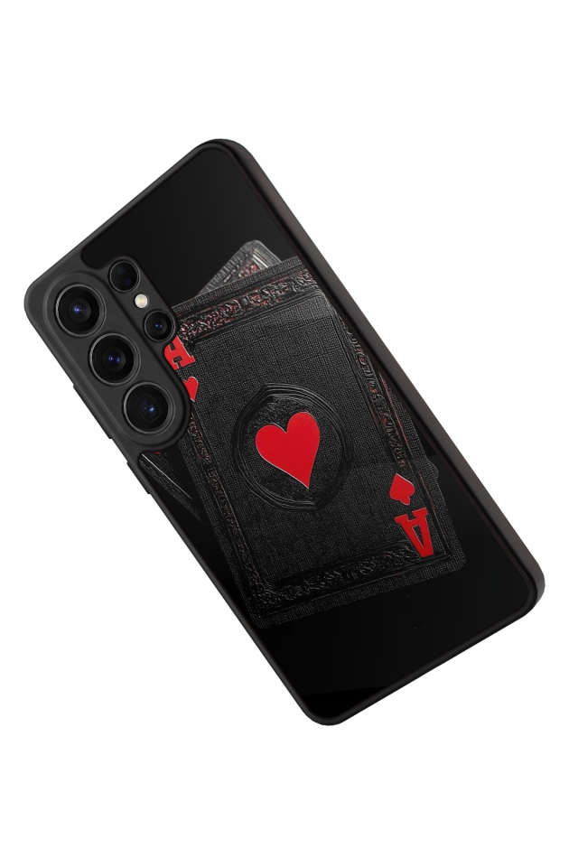 Samsung Galaxy S26 Ultra Uyumlu Kart Tasarımlı Glossy Premium Kılıf