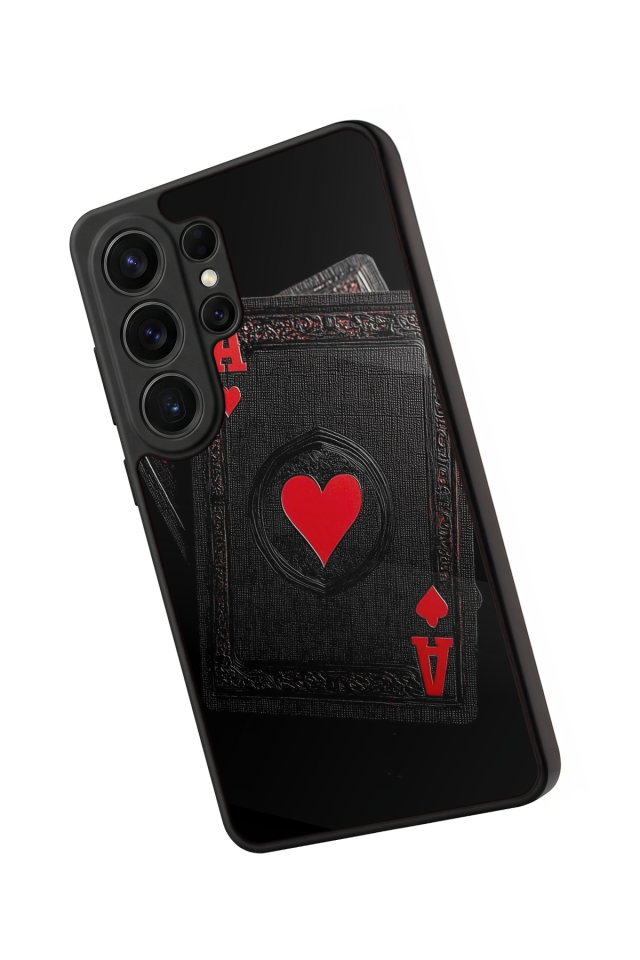 Samsung Galaxy S26 Ultra Uyumlu Kart Tasarımlı Glossy Premium Kılıf