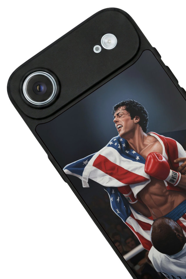 iPhone 17 Air Uyumlu Rocky Tasarımlı Glossy Premium Kılıf