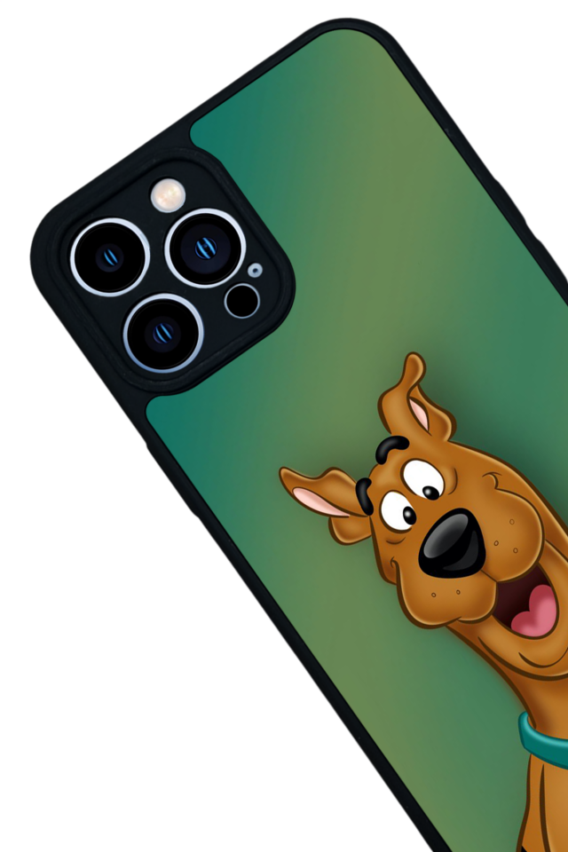 iPhone 12 Pro Max Uyumlu Scooby Doo Tasarımlı Glossy Premium Kılıf