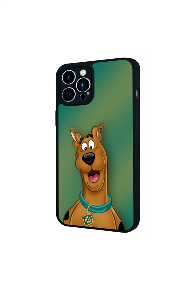iPhone 12 Pro Max Uyumlu Scooby Doo Tasarımlı Glossy Premium Kılıf