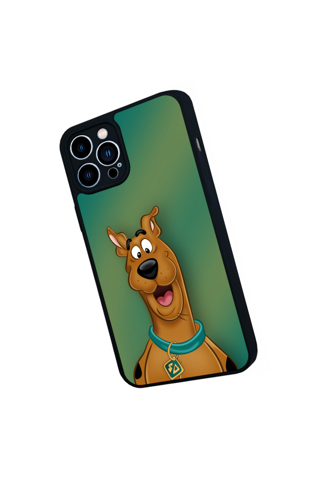 iPhone 12 Pro Max Uyumlu Scooby Doo Tasarımlı Glossy Premium Kılıf