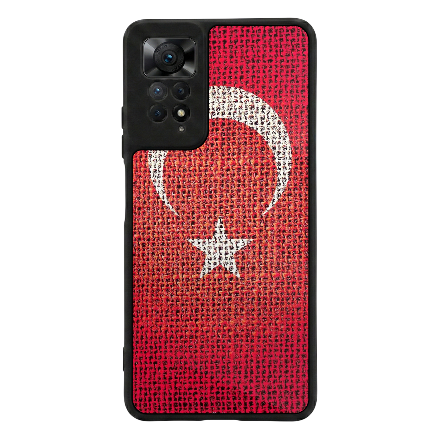 Xiaomi Redmi Note 12 Pro Uyumlu Türk Bayragi Tasarımlı Glossy Premium Kılıf