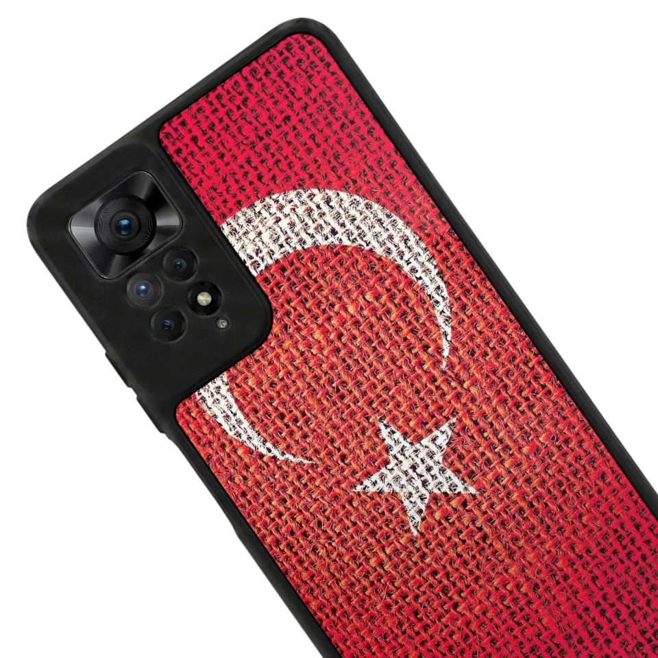 Xiaomi Redmi Note 12 Pro Uyumlu Türk Bayragi Tasarımlı Glossy Premium Kılıf