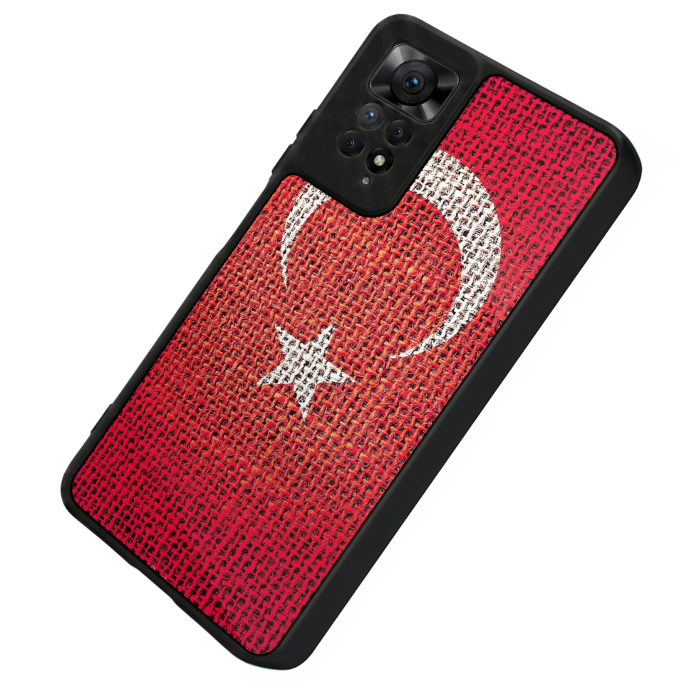 Xiaomi Redmi Note 12 Pro Uyumlu Türk Bayragi Tasarımlı Glossy Premium Kılıf