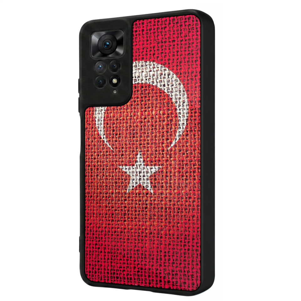 Xiaomi Redmi Note 12 Pro Uyumlu Türk Bayragi Tasarımlı Glossy Premium Kılıf