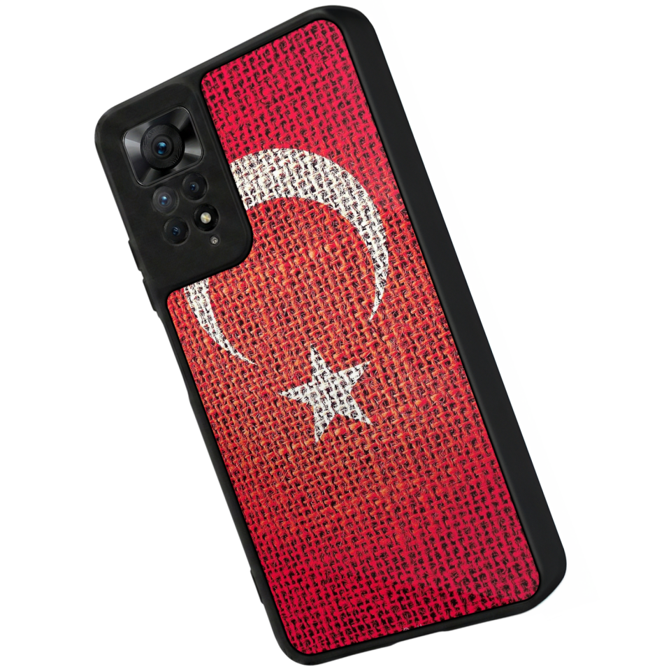 Xiaomi Redmi Note 12 Pro Uyumlu Türk Bayragi Tasarımlı Glossy Premium Kılıf
