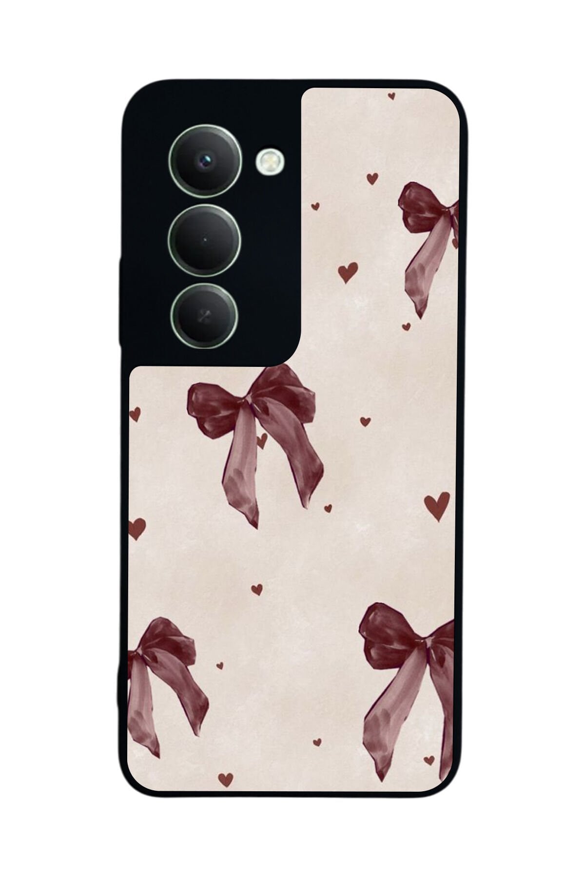 Xiaomi Redmi 15 5G Uyumlu Kurdele Tasarımlı Glossy Premium Kılıf