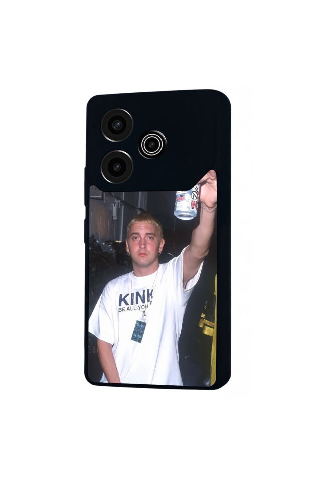 Tecno Pova 6 Uyumlu Eminem Tasarımlı Glossy Premium Kılıf