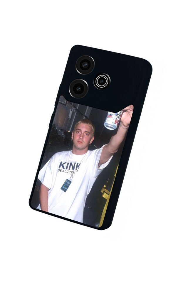 Tecno Pova 6 Uyumlu Eminem Tasarımlı Glossy Premium Kılıf