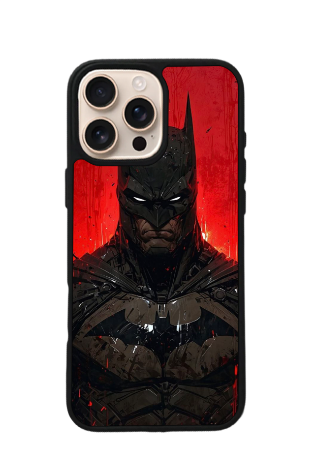 iPhone 16 Pro Max Uyumlu Batman Tasarımlı Glossy Premium Kılıf