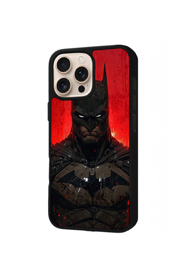 iPhone 16 Pro Max Uyumlu Batman Tasarımlı Glossy Premium Kılıf
