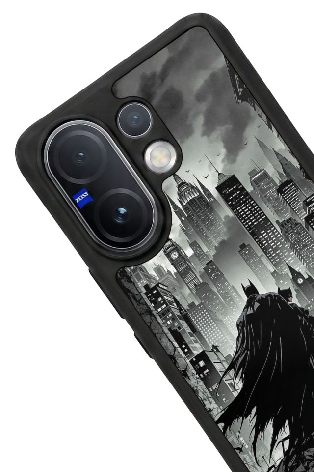 Vivo V60 Uyumlu Batman Tasarımlı Glossy Premium Kılıf