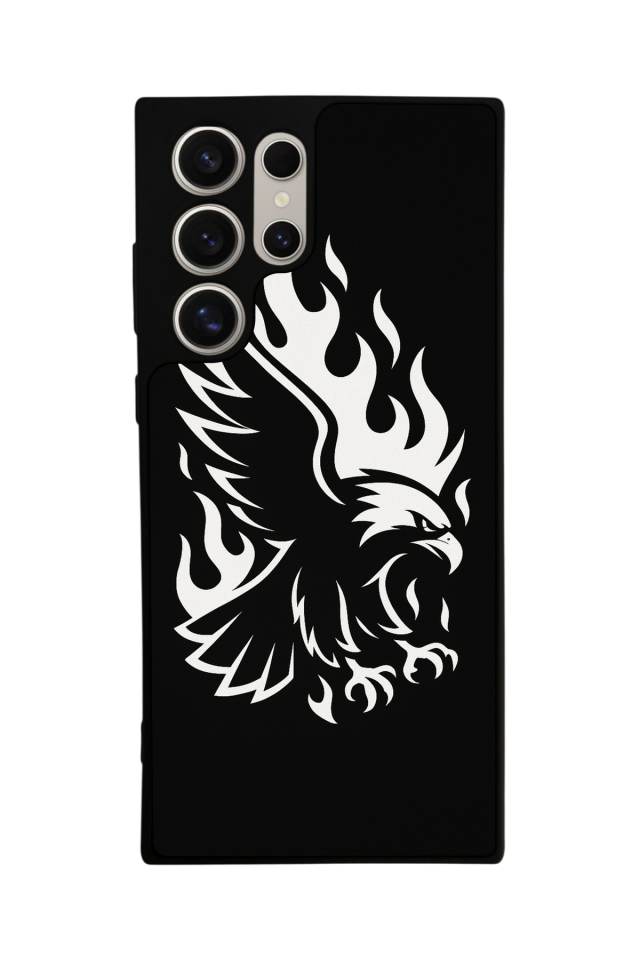 Samsung Galaxy S23 Ultra Uyumlu Besiktas Tasarımlı Glossy Premium Kılıf