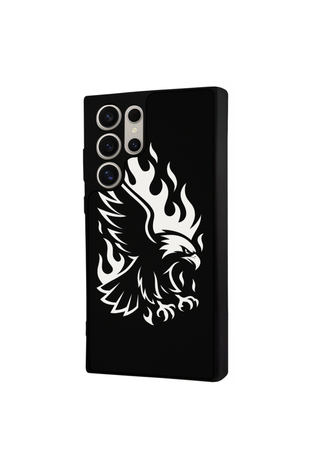 Samsung Galaxy S23 Ultra Uyumlu Besiktas Tasarımlı Glossy Premium Kılıf