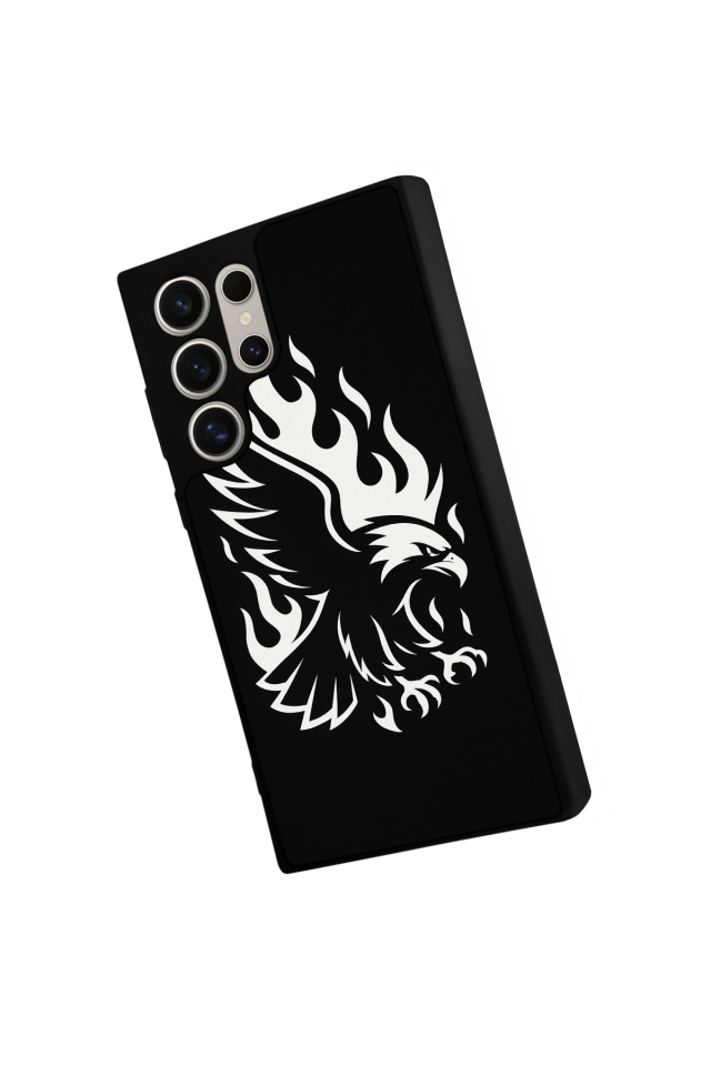 Samsung Galaxy S23 Ultra Uyumlu Besiktas Tasarımlı Glossy Premium Kılıf