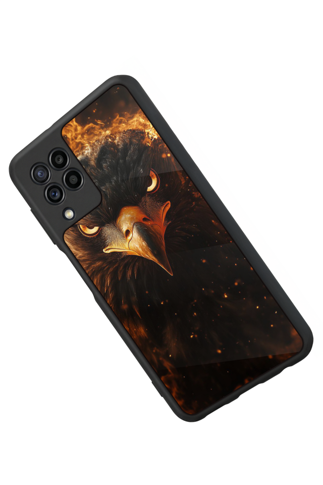 Samsung Galaxy M22 Uyumlu Besiktas Tasarımlı Glossy Premium Kılıf