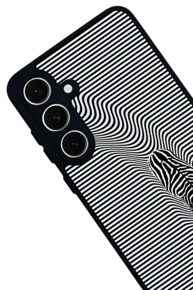 Samsung Galaxy S24 FE Uyumlu Çizgi Sanatı Tasarımlı Glossy Premium Kılıf