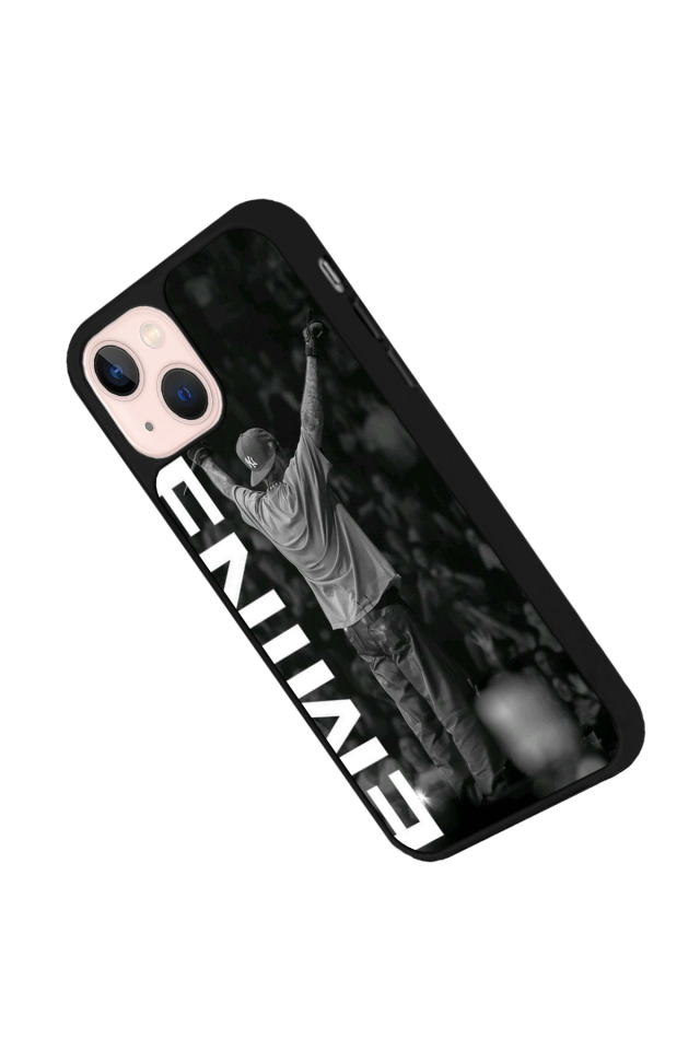 iPhone 15 Plus Uyumlu Eminem Tasarımlı Glossy Premium Kılıf
