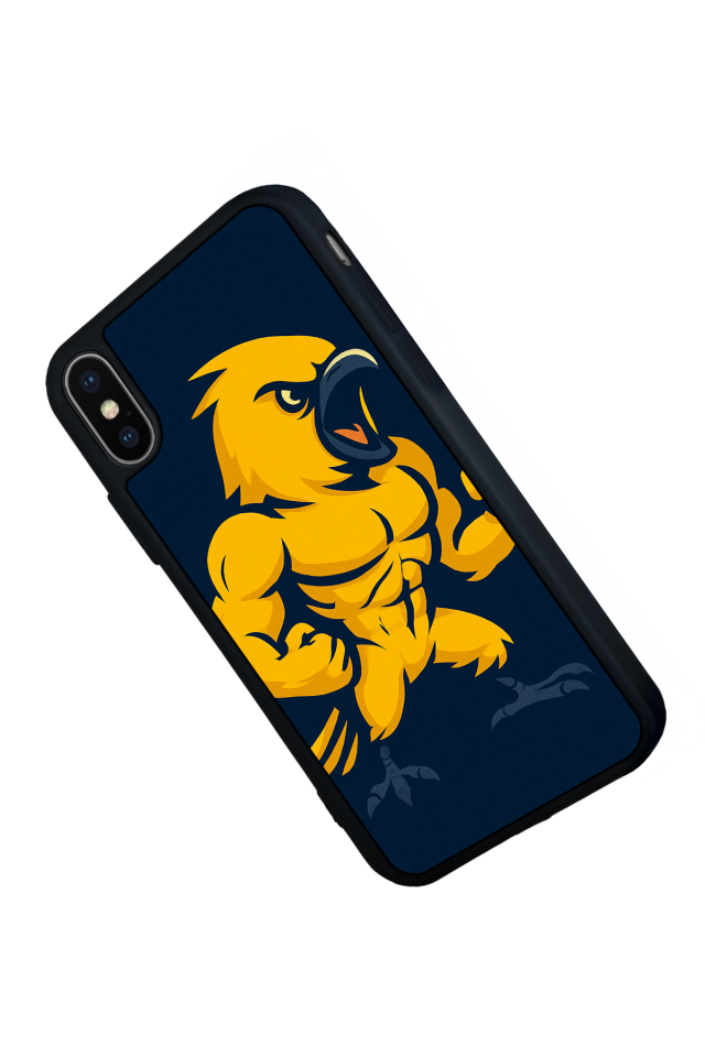 iPhone X/ XS Uyumlu Fenerbahce Tasarımlı Glossy Premium Kılıf