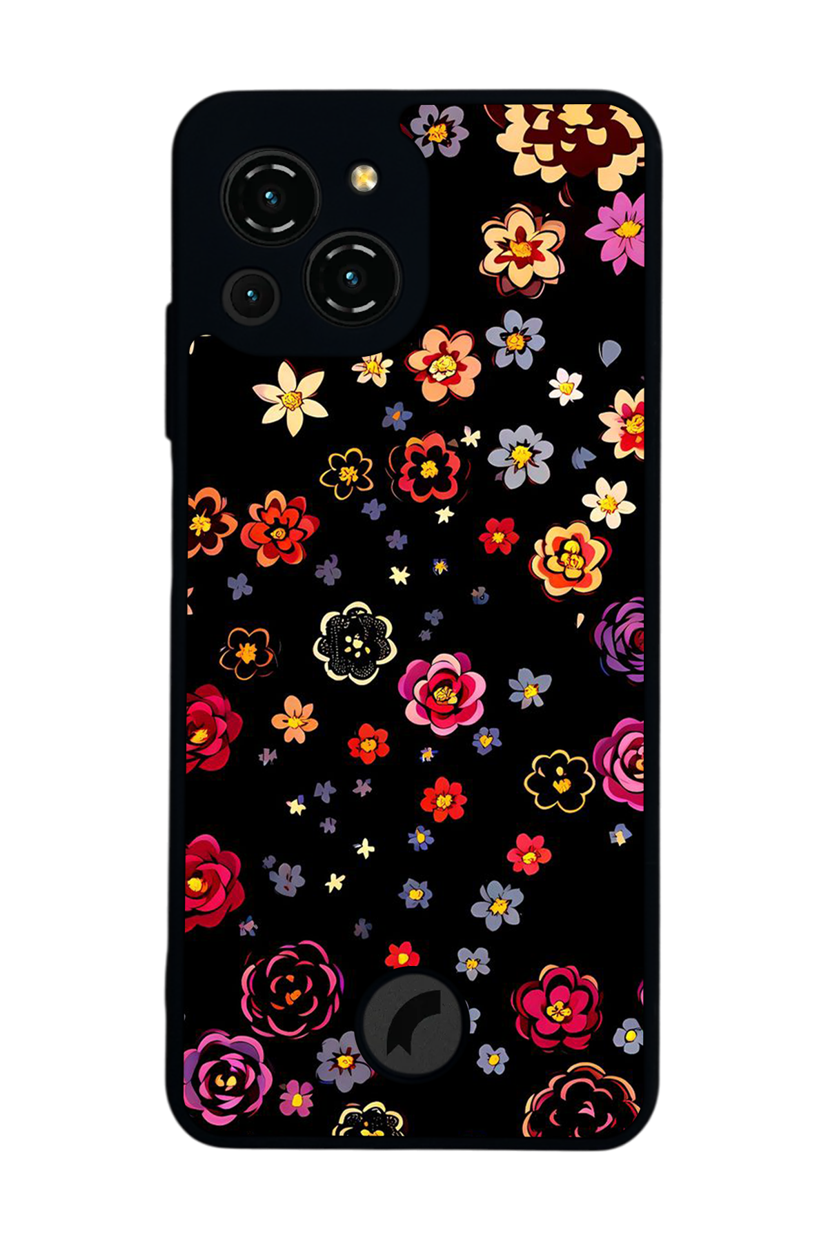 Reeder S23 Pro Max Uyumlu Floral Tasarımlı Glossy Premium Kılıf