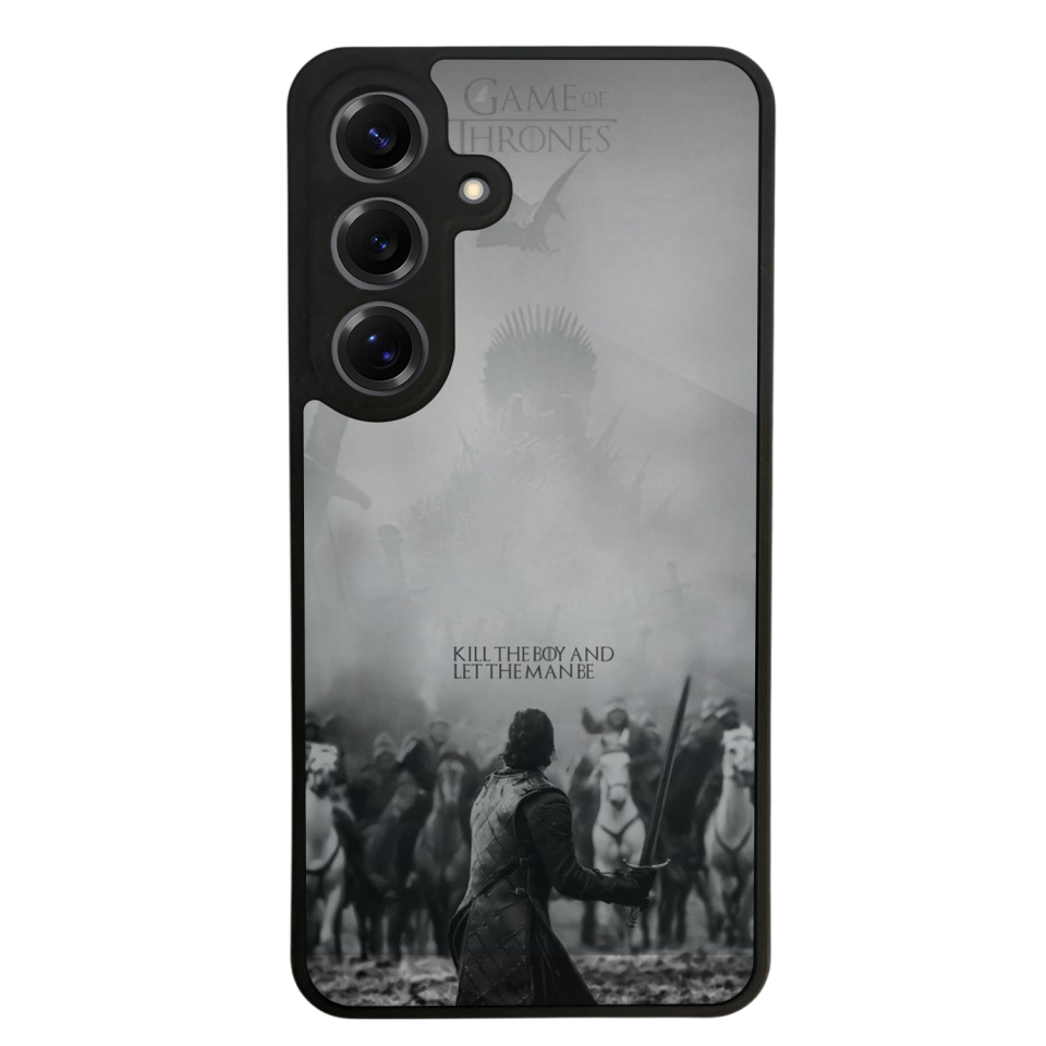 Samsung Galaxy S25 Uyumlu GameOfThrones Tasarımlı Glossy Premium Kılıf