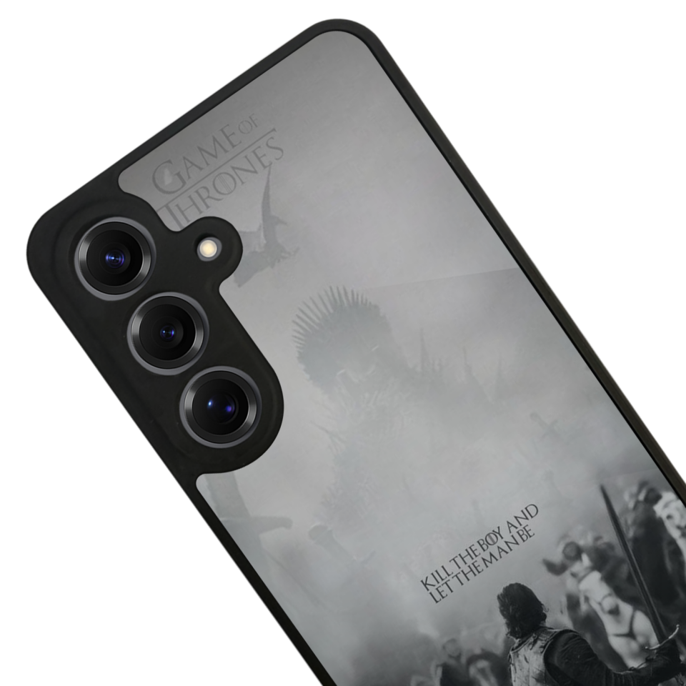 Samsung Galaxy S25 Uyumlu GameOfThrones Tasarımlı Glossy Premium Kılıf