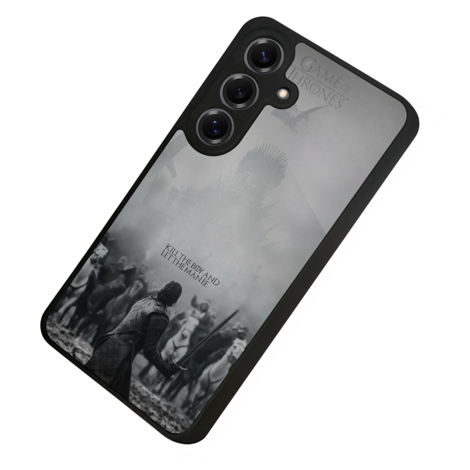 Samsung Galaxy S25 Uyumlu GameOfThrones Tasarımlı Glossy Premium Kılıf