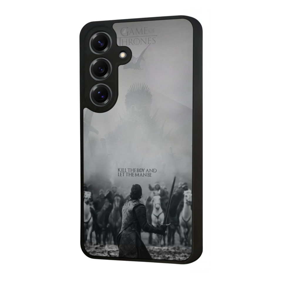 Samsung Galaxy S25 Uyumlu GameOfThrones Tasarımlı Glossy Premium Kılıf