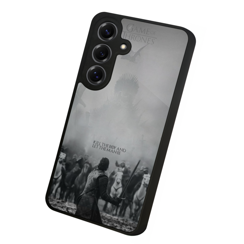 Samsung Galaxy S25 Uyumlu GameOfThrones Tasarımlı Glossy Premium Kılıf