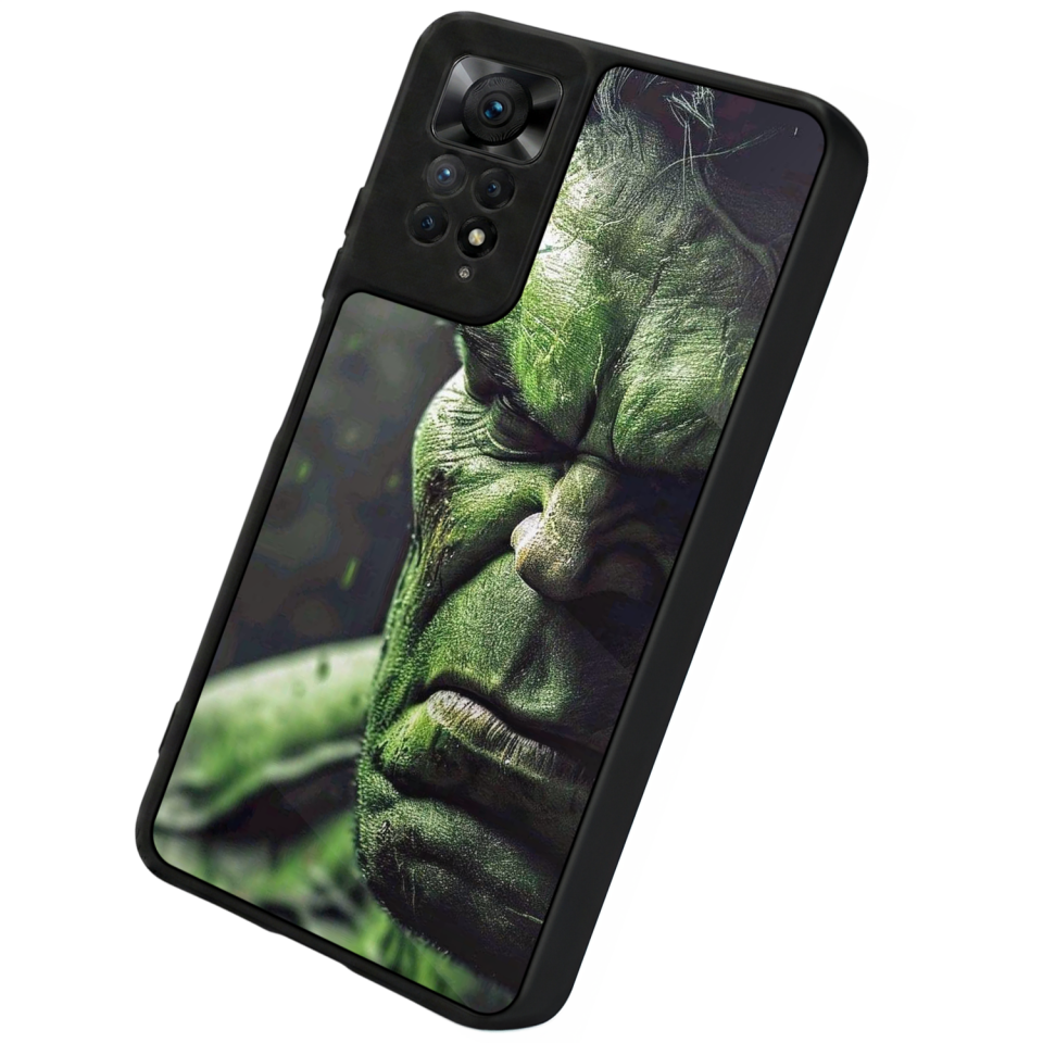 Xiaomi Redmi Note 11 Pro Uyumlu Hulk Tasarımlı Glossy Premium Kılıf