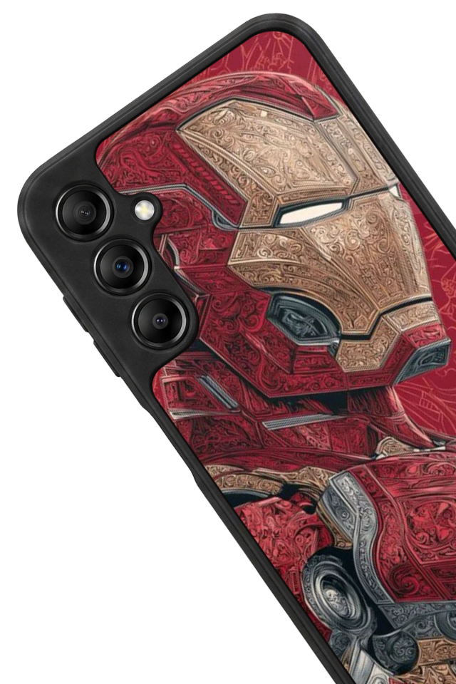 Samsung Galaxy A14 Uyumlu Iron Man ( Demir Adam ) Tasarımlı Glossy Premium Kılıf