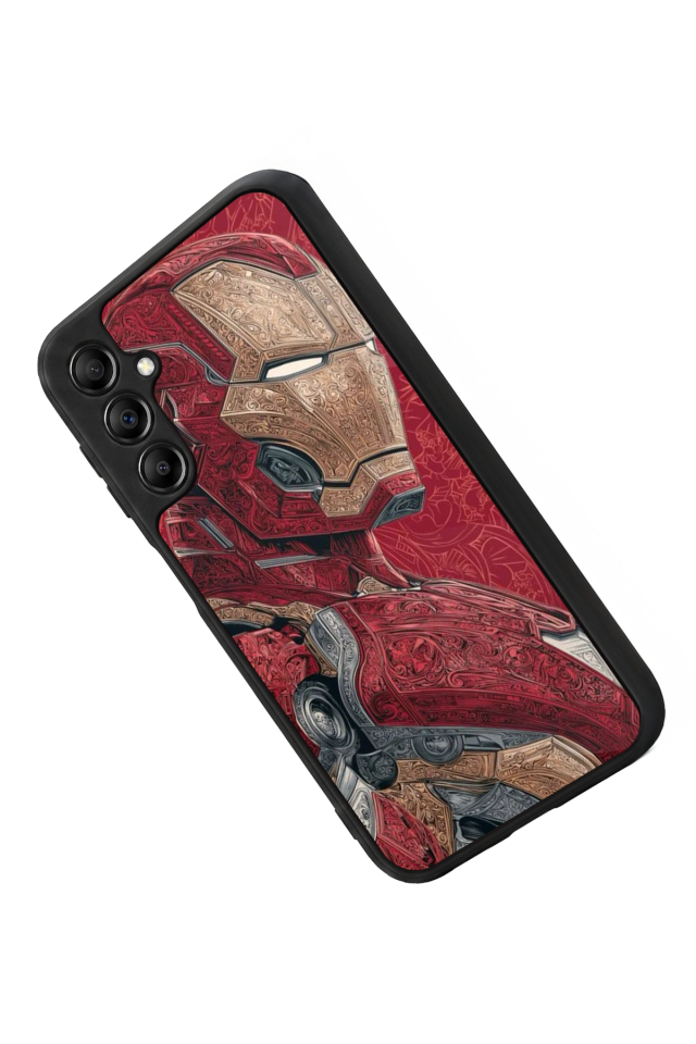 Samsung Galaxy A14 Uyumlu Iron Man ( Demir Adam ) Tasarımlı Glossy Premium Kılıf
