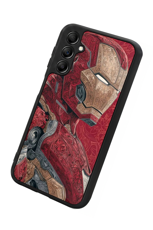 Samsung Galaxy A14 Uyumlu Iron Man ( Demir Adam ) Tasarımlı Glossy Premium Kılıf