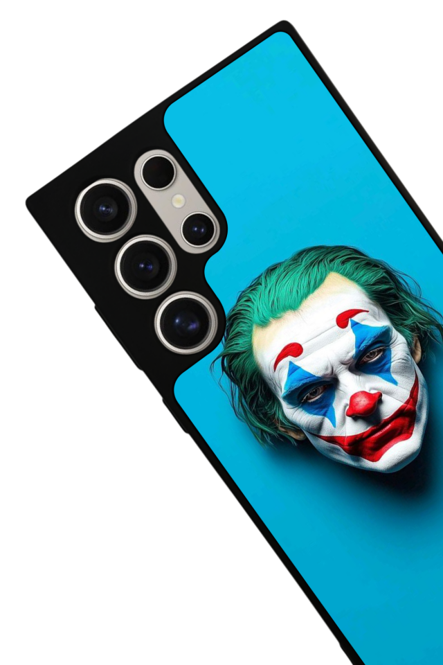 Samsung Galaxy S22 Ultra Uyumlu Joker Tasarımlı Glossy Premium Kılıf