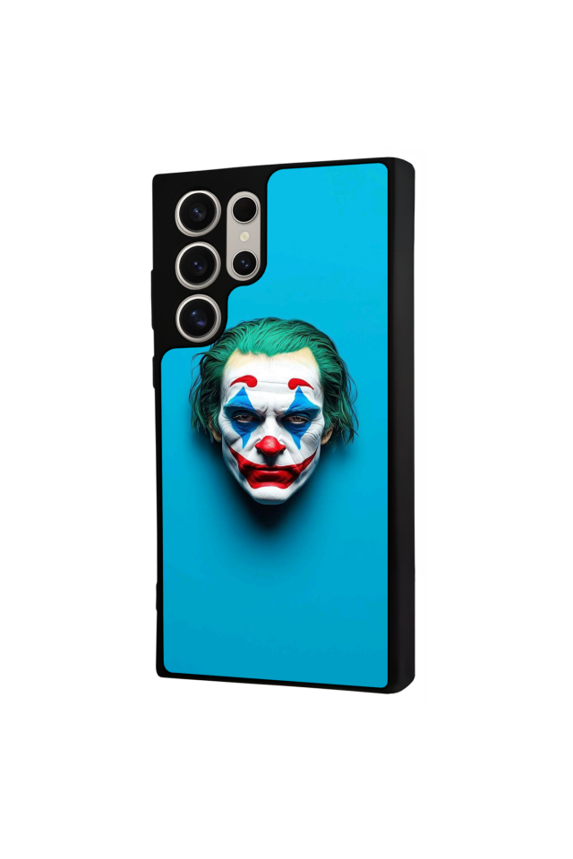 Samsung Galaxy S22 Ultra Uyumlu Joker Tasarımlı Glossy Premium Kılıf