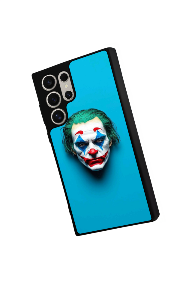 Samsung Galaxy S22 Ultra Uyumlu Joker Tasarımlı Glossy Premium Kılıf