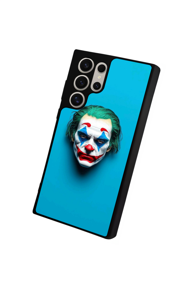 Samsung Galaxy S22 Ultra Uyumlu Joker Tasarımlı Glossy Premium Kılıf