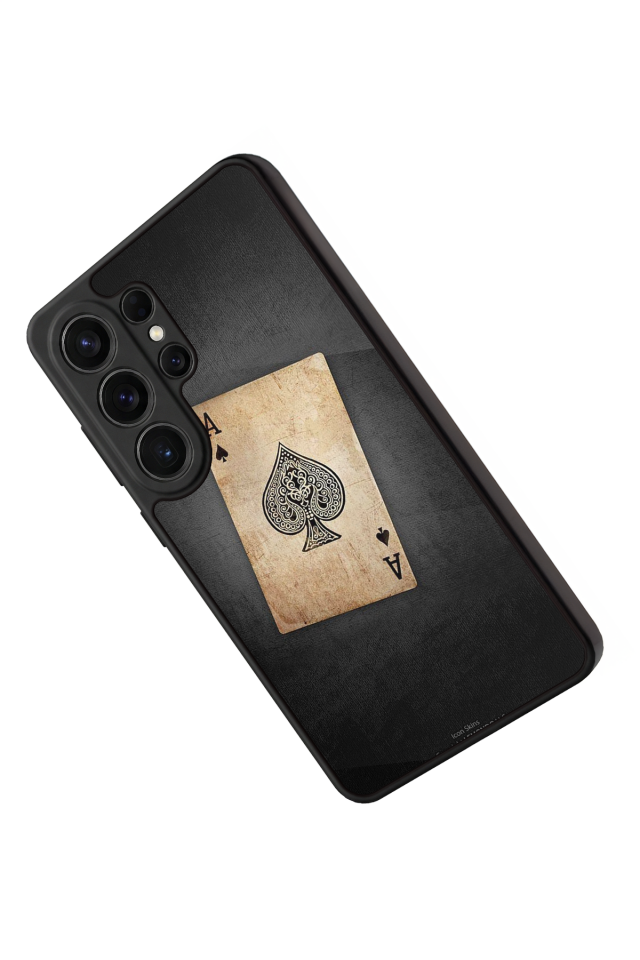 Samsung Galaxy S26 Ultra Uyumlu Kart Tasarımlı Glossy Premium Kılıf