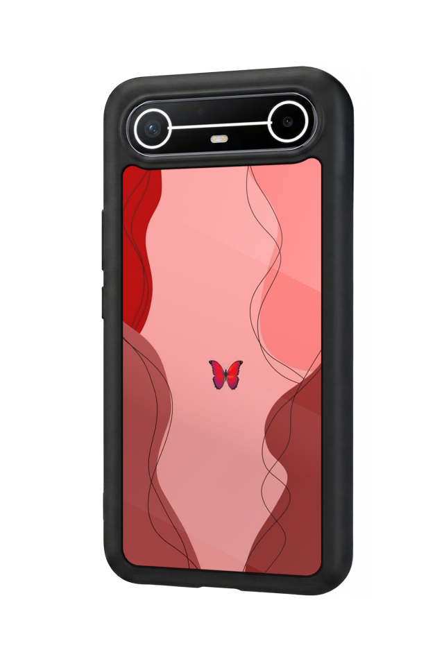 Tecno Spark Slim 5G Uyumlu Kelebek Tasarımlı Glossy Premium Kılıf