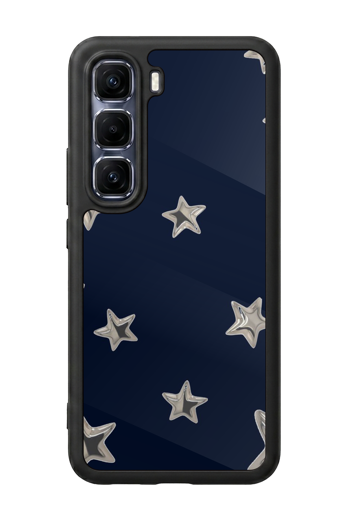 Infinix Hot 60 Pro Plus Uyumlu Retro Yildizlar Tasarımlı Glossy Premium Kılıf