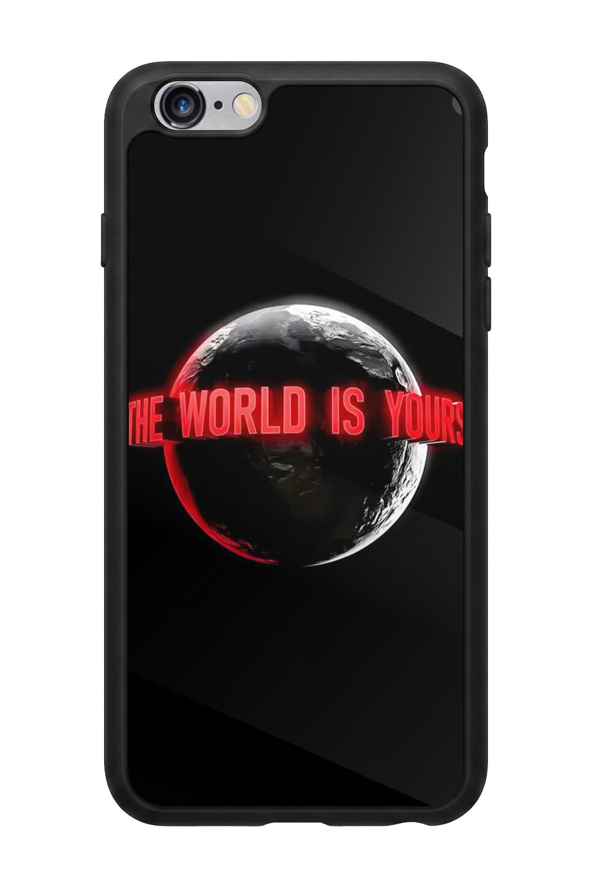 iPhone 6 Plus Uyumlu Scarface Tasarımlı Glossy Premium Kılıf