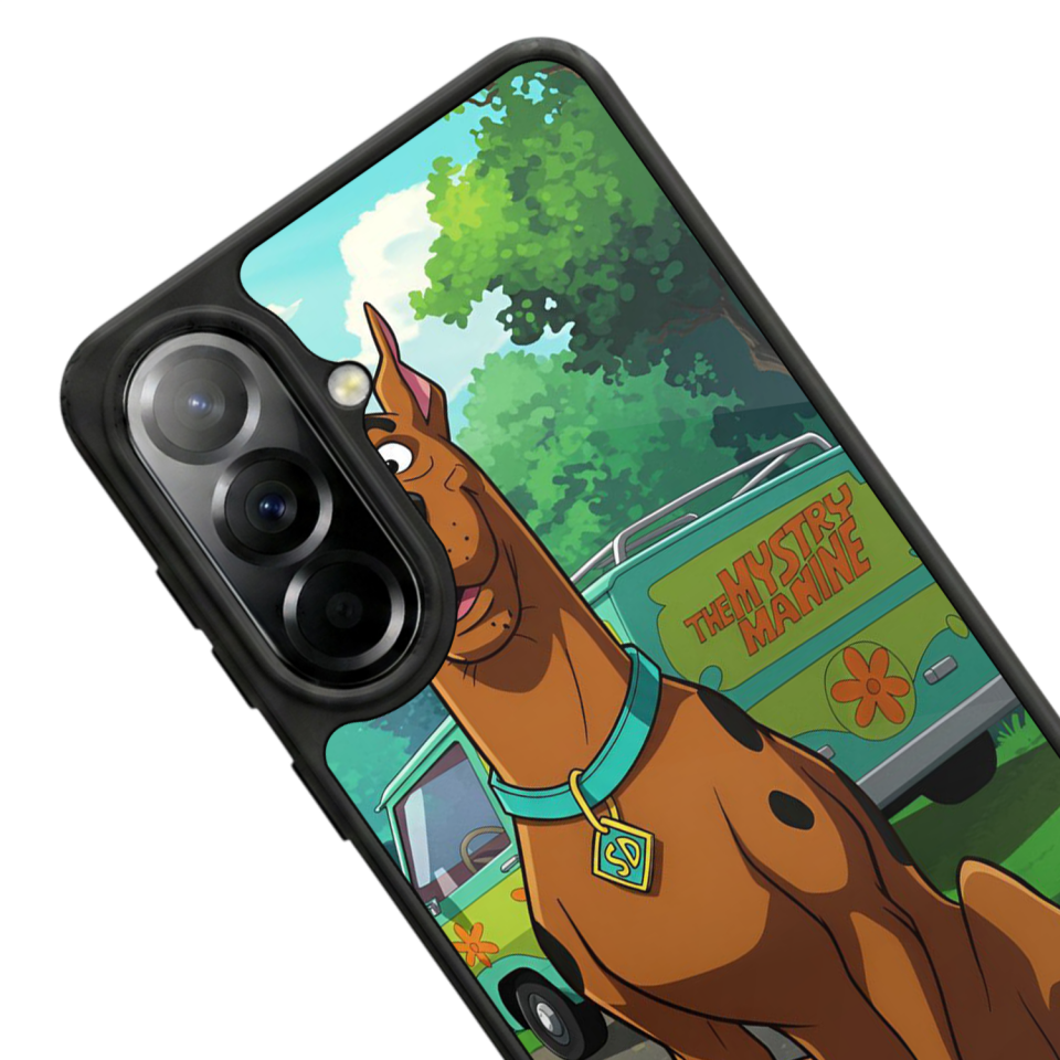 Samsung Galaxy A57 Uyumlu Scooby Doo Tasarımlı Glossy Premium Kılıf