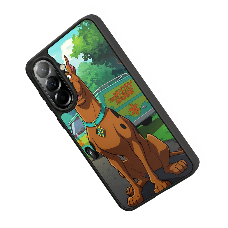 Samsung Galaxy A57 Uyumlu Scooby Doo Tasarımlı Glossy Premium Kılıf